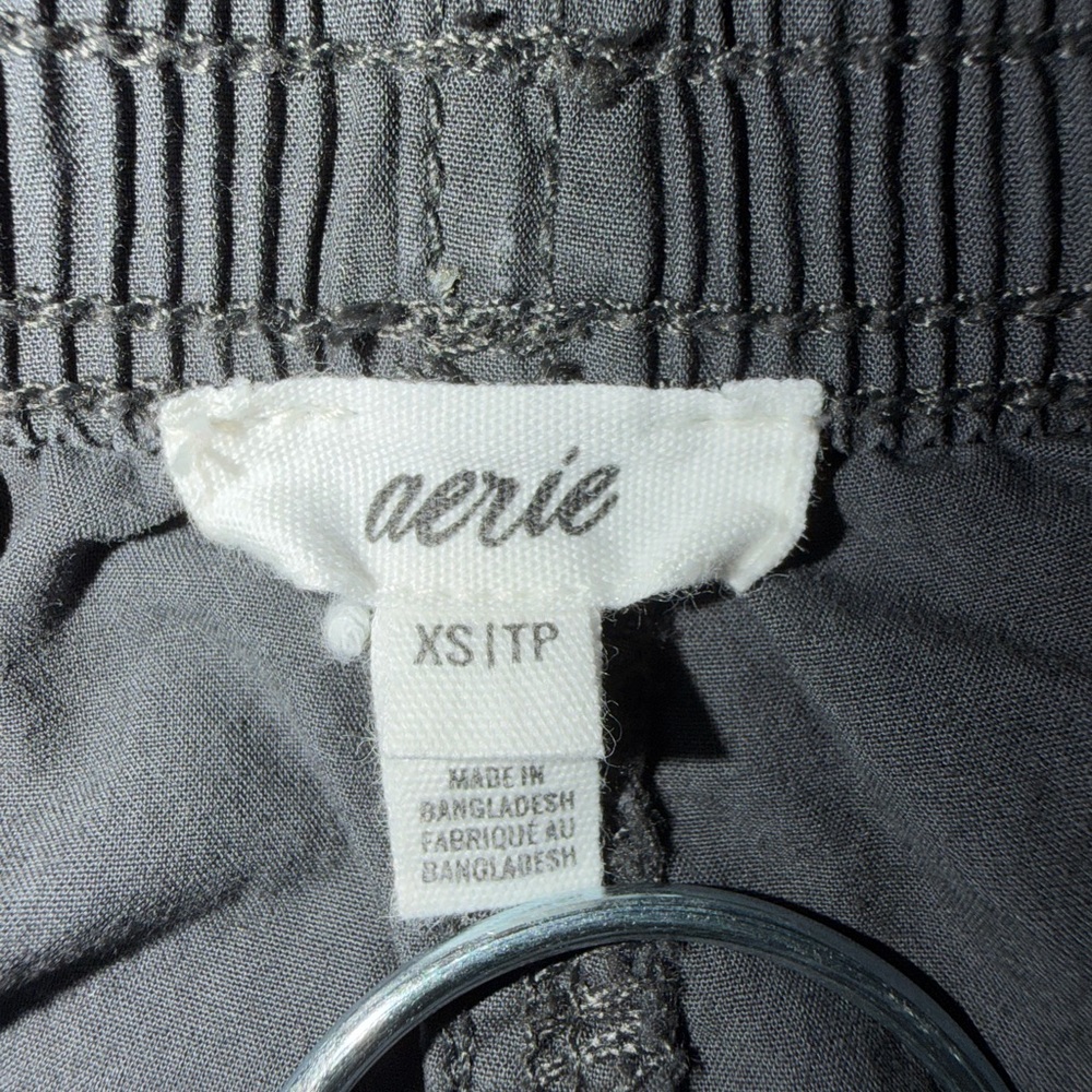 New Aerie Dark Gray Cargo Pants for Women XS - Picture 3 of 14